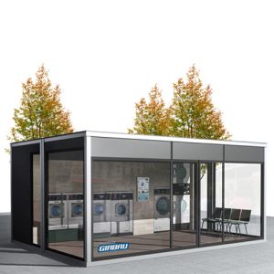 MOBILE LAUNDRY M20X2 ABIERTA GIRBAU